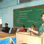 Dr. Smt. Namita Khot, Librarin Shivaji University- Guiding The Studnets