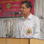 Hon. Dr. Raja Dixit, A Historian And Author Of Many Books On The Subject - Chief Speaker Delivering A Speech On The Occasion.