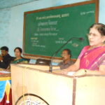 Smt. Sujata Javalekar, Librarian Introducing Chief Guest